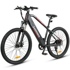 Электровелосипед Samebike MY275, 27,5", черный, 500 Вт, 10,4 Ач цена и информация | Электровелосипеды | pigu.lt