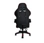 Žaidimų kėdė su kojų atrama Malatec, 124x63x63 cm, juoda/raudona kaina ir informacija | Biuro kėdės | pigu.lt
