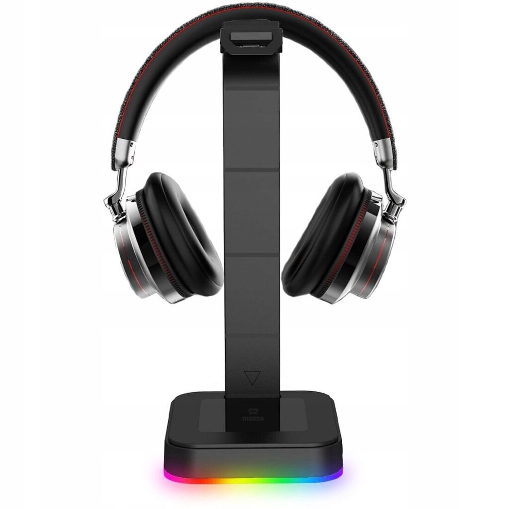 RGB Headphone Stand kaina ir informacija | Ausinių aksesuarai | pigu.lt