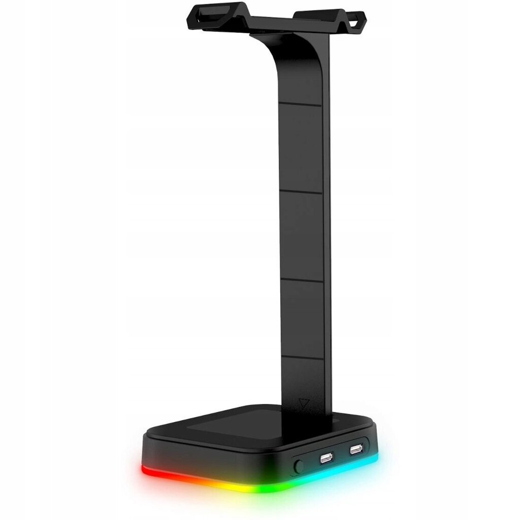 RGB Headphone Stand kaina ir informacija | Ausinių aksesuarai | pigu.lt