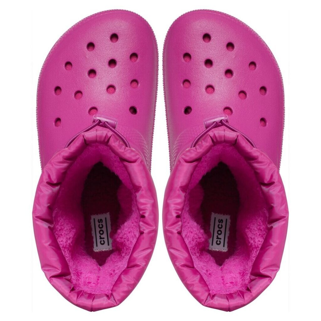 Aulinukai mergaitėms Crocs™, rožiniai цена и информация | Aulinukai vaikams | pigu.lt