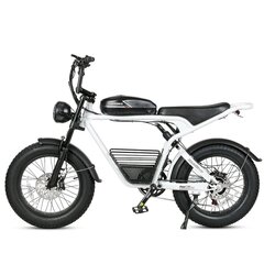 Elektrinis dviratis Samebike M20 20", baltas kaina ir informacija | Elektriniai dviračiai | pigu.lt