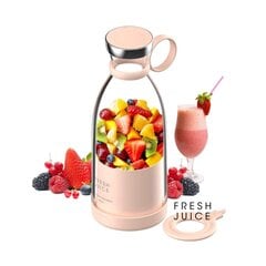 Блендер для смузи Fresh Juice Elite 2.0, розовый цена и информация | Коктейльницы | pigu.lt