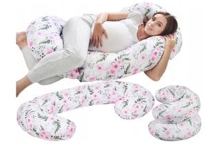 Подушка для беременных и кормящих мам Babymam, 300 см цена и информация | Подушки для беременных и кормящих | pigu.lt