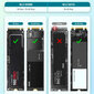 Reagle NVME SATA M.2 SSD HUB USB-C 3.1 M2 korpusas цена и информация | Vidiniai kietieji diskai (HDD, SSD, Hybrid) | pigu.lt