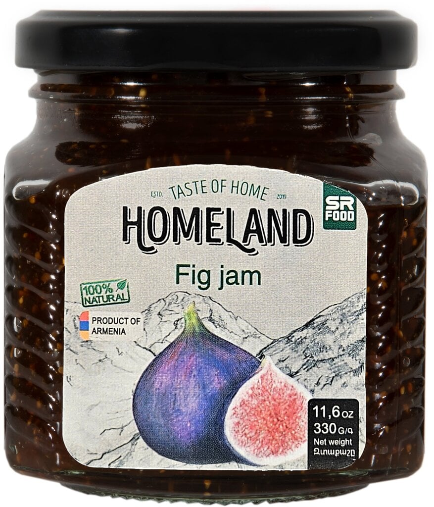 Figų uogienė Homeland, 330g цена и информация | Konservuotas maistas | pigu.lt