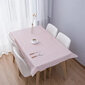 Languoto rašto staltiesė, rožinė kaina ir informacija | Staltiesės, servetėlės | pigu.lt