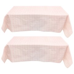 Languoto rašto staltiesė, rožinė kaina ir informacija | Staltiesės, servetėlės | pigu.lt