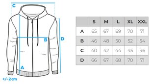 Мужской свитер Ombre OM-SWSW-0102 цена и информация | Мужские толстовки | pigu.lt