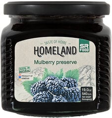 Šilkmedžio uogienė Homeland, 540g kaina ir informacija | Konservuotas maistas | pigu.lt