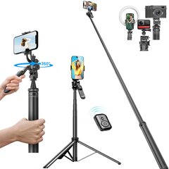 XXL bluetooth asmenukių lazda su stovu, 2 metrų LIVMAN C05 kaina ir informacija | Asmenukių lazdos (selfie sticks) | pigu.lt