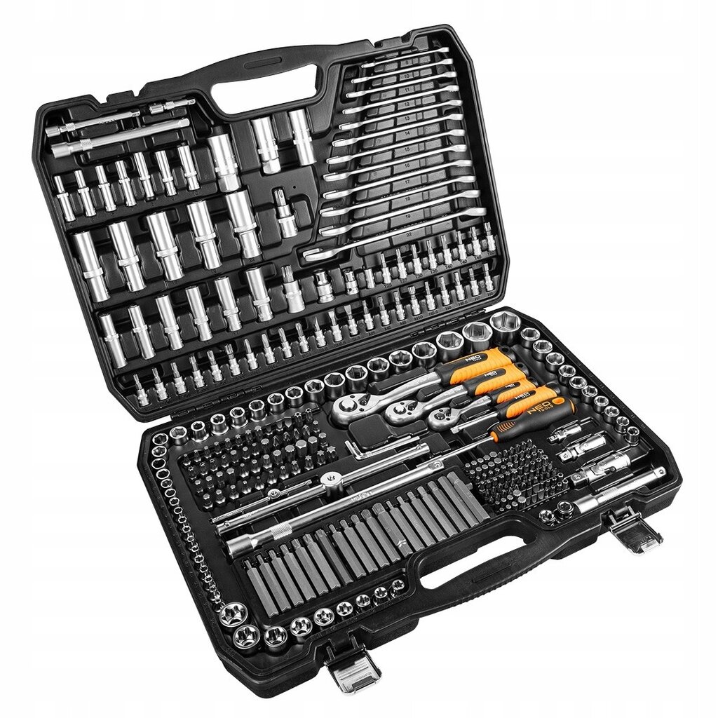 Neo Tools 10-218 įrankių rinkinys kaina ir informacija | Mechaniniai įrankiai | pigu.lt