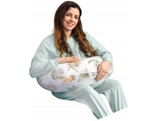 Maitinimo pagalvė Babymam, 160x75 cm kaina ir informacija | Maitinimo pagalvės | pigu.lt