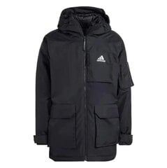 Пуховик Adidas Con22 L Down, чёрный H21256 H21256/S цена и информация | Мужские куртки | pigu.lt
