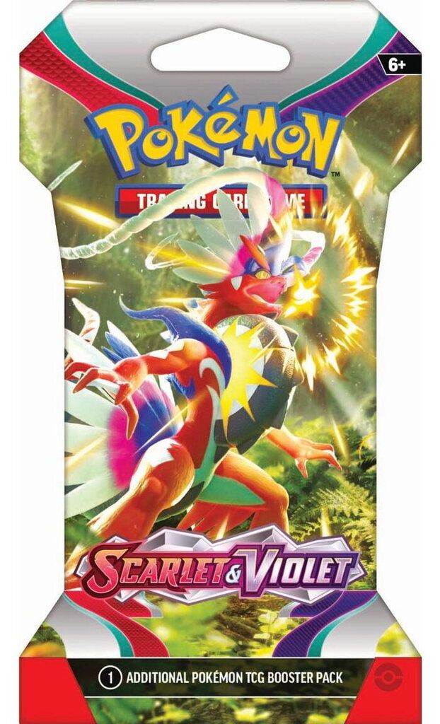 Žaidimas Pokemon TCG Scarlet & Violet Sleeved Booster kaina ir informacija | Stalo žaidimai, galvosūkiai | pigu.lt