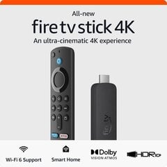 Amazon Fire 4K 2023 kaina ir informacija | Multimedijos grotuvai | pigu.lt
