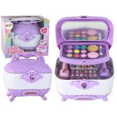 Kosmetikos ir nagų dailės rinkinys vaikams LeanToys Purple Beauty Set, 1 vnt. цена и информация | Косметика для мам и детей | pigu.lt