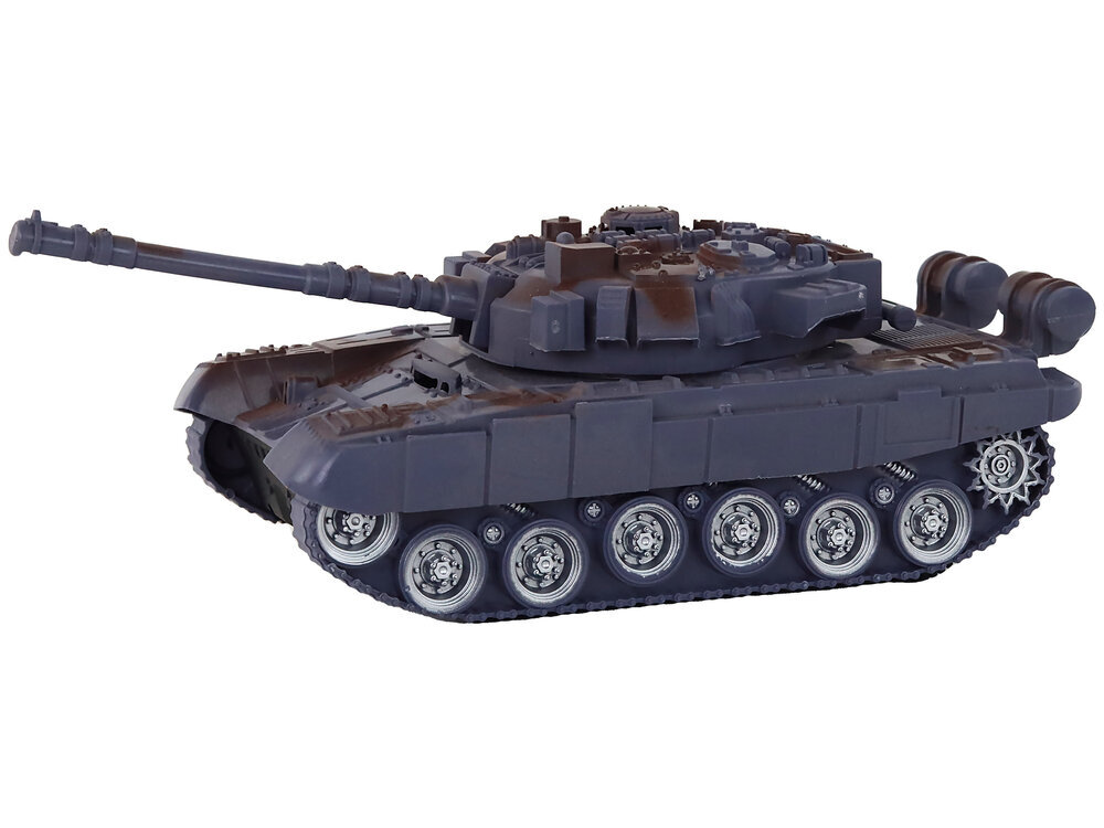 Nuotoliniu būdu valdomas tankas Lean Toys, mėlynas, 24,5x10,5x7 cm цена и информация | Žaislai berniukams | pigu.lt