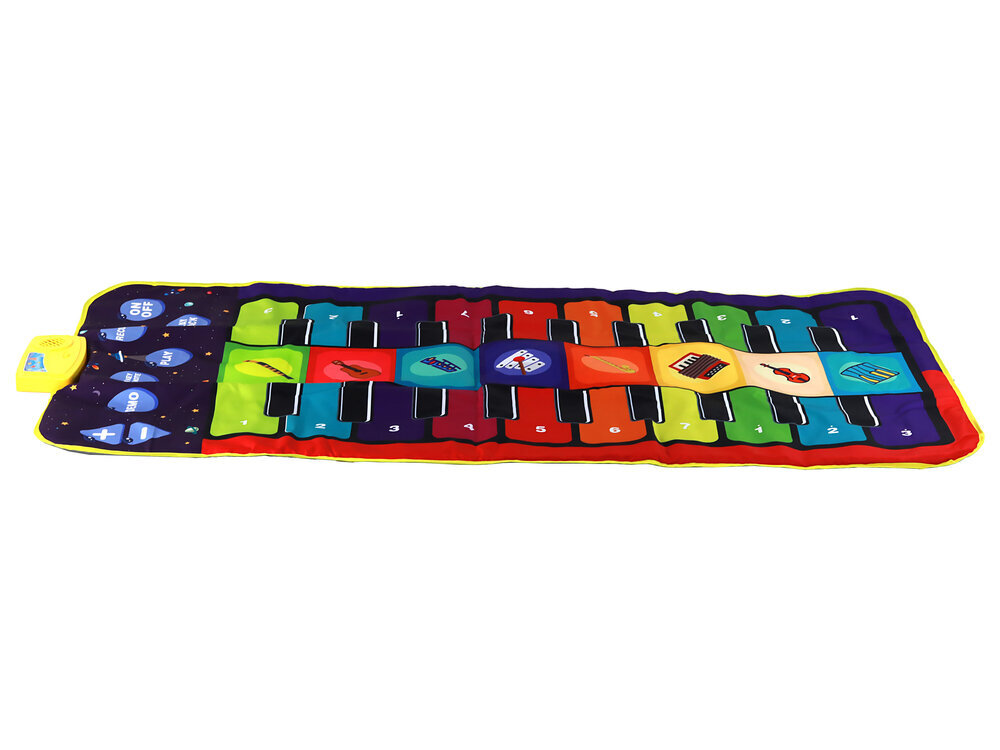 Edukacinis muzikinis kilimėlis Lean Toys kaina ir informacija | Lavinamieji žaislai | pigu.lt