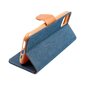 CANVAS Book case for SAMSUNG A35 5G navy blue kaina ir informacija | Kalendoriai, darbo knygos | pigu.lt