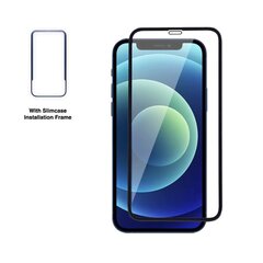 Телефонное закаленное стекло Fusion EDGE 5D с установочной рамкой для iPhone 15 Pro цена и информация | Защитные пленки для телефонов | pigu.lt