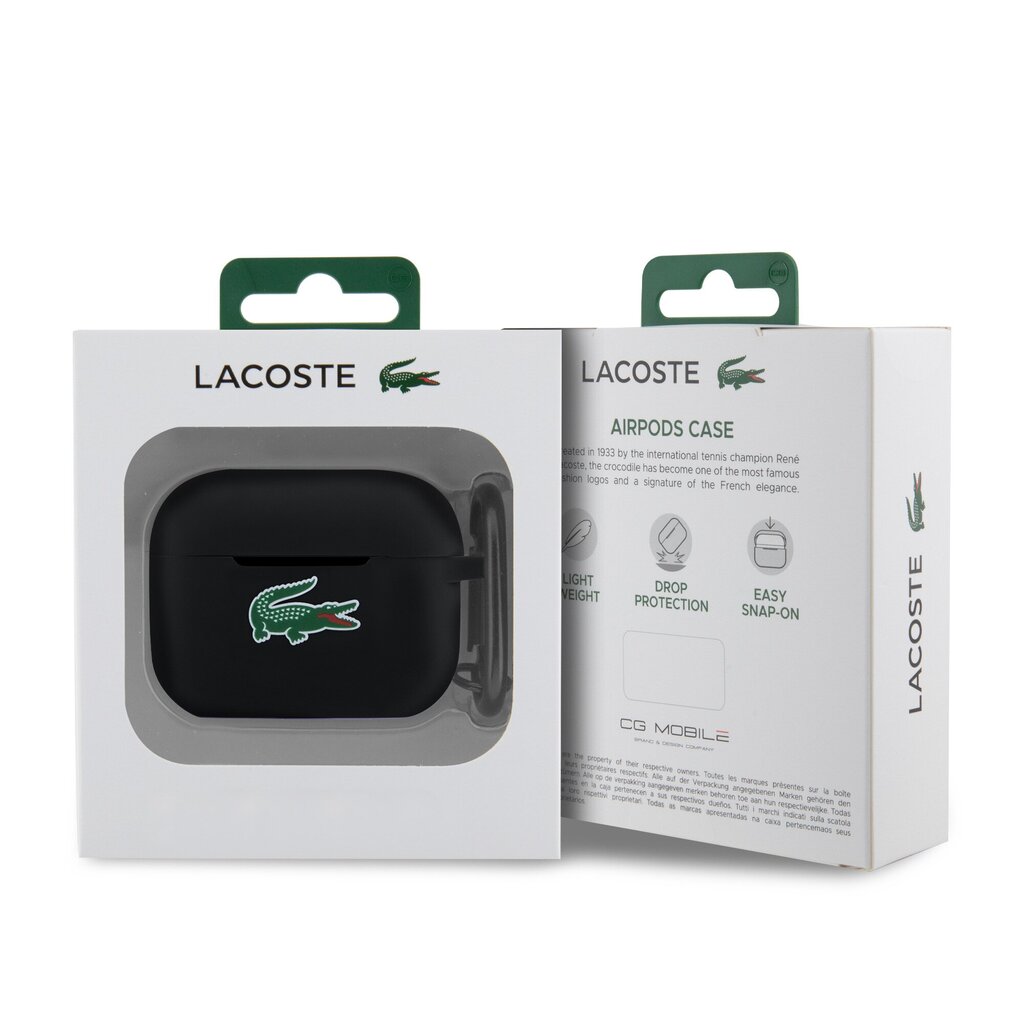 Lacoste Liquid Silicone kaina ir informacija | Ausinių aksesuarai | pigu.lt