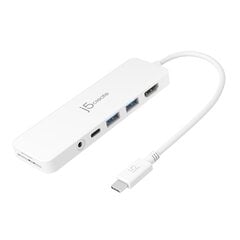 J5create JCD373 kaina ir informacija | Adapteriai, USB šakotuvai | pigu.lt