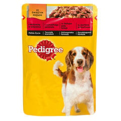 Pedigree konservuotas ėdalas šunims su jautiena, 100g kaina ir informacija | Konservai šunims | pigu.lt