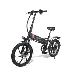 Sulankstomas elektrinis dviratis Samebike 20LVXD30 20", juodas kaina ir informacija | Elektriniai dviračiai | pigu.lt