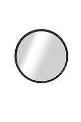Декоративное зеркало Asir, 45х60 см, черный цена и информация | Зеркала | pigu.lt