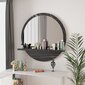 Dekoratyvinis veidrodis Asir, juodas kaina ir informacija | Veidrodžiai | pigu.lt