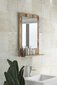 Dekoratyvinis veidrodis Asir, rudas цена и информация | Veidrodžiai | pigu.lt