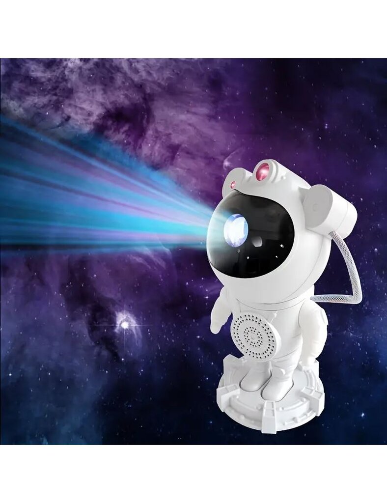 LED galaktikų ir žvaigždžių projektorius Astronautas kaina ir informacija | Projektoriai | pigu.lt