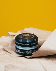 Plaukų formavimo vaškas Nishman Coloring & Styling Wax Dark Black vyrams, 100 ml kaina ir informacija | Plaukų formavimo priemonės | pigu.lt