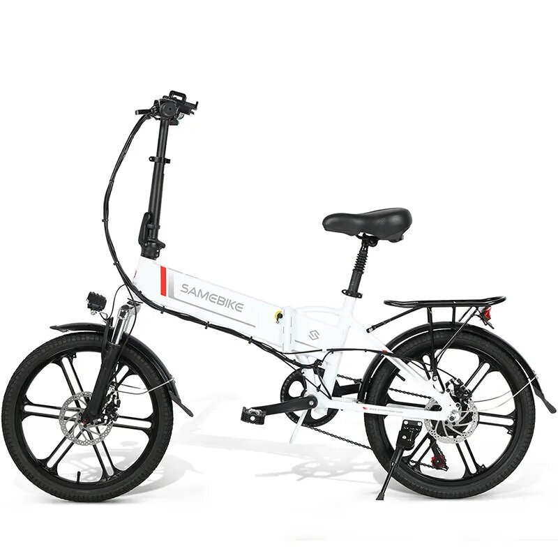 Sulankstomas elektrinis dviratis Samebike 20LVXD30-II 20", juodas kaina ir informacija | Elektriniai dviračiai | pigu.lt