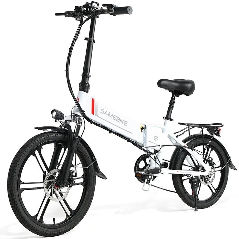 Sulankstomas elektrinis dviratis Samebike 20LVXD30-II 20", juodas цена и информация | Elektriniai dviračiai | pigu.lt