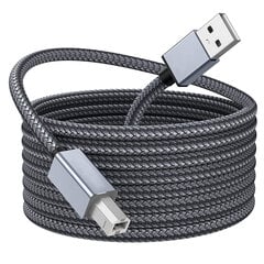 Reagle USB-A/USB-B, 5 m kaina ir informacija | Kabeliai ir laidai | pigu.lt