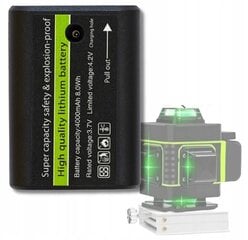 Аккумуляторная батарея 4000 Mah, только для лазерного уровня Cross цена и информация | Аккумуляторы | pigu.lt
