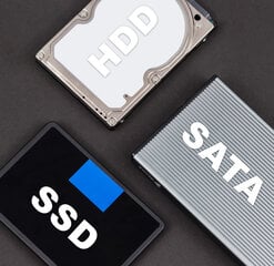 REAGLE 2,5" SSD HDD korpusas SATA USB-C 3.1 aliuminis 6 Gbps kaina ir informacija | Vidiniai kietieji diskai (HDD, SSD, Hybrid) | pigu.lt