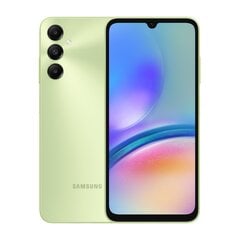 Samsung Galaxy A05s 4/64GB SM-A057GLGUEUE Light Green. kaina ir informacija | Mobilieji telefonai | pigu.lt