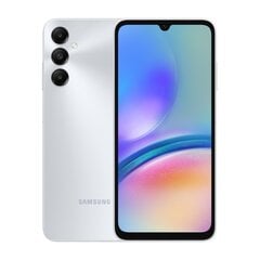 Samsung Galaxy A05s 4/64GB SM-A057GZSUEUE Silver. цена и информация | Мобильные телефоны | pigu.lt