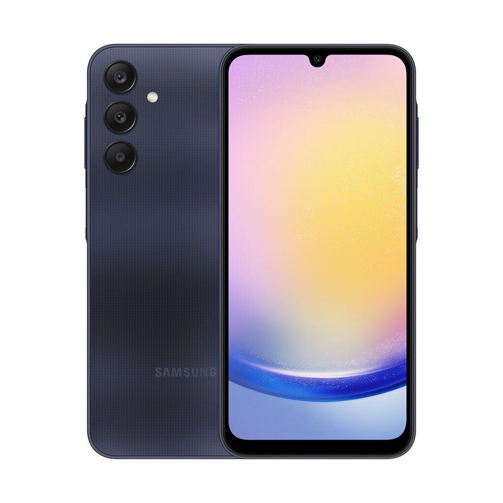 Samsung Galaxy A25 5G 8/256GB SM-A256BZKHEUE Blue Black цена и информация | Mobilieji telefonai | pigu.lt