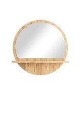 Декоративное зеркало Asir, светло-коричневый цена и информация | Зеркала | pigu.lt