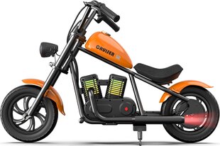 Vaikiškas vienvietis elektrinis motociklas Hyper Gogo Cruiser 12 plus, oranžinis kaina ir informacija | Elektromobiliai vaikams | pigu.lt