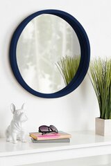 Декоративное зеркало Asir, 60x60 см, синий цена и информация | Зеркала | pigu.lt