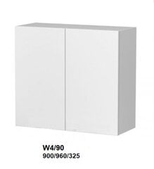 Pakabinama spintelė Carrini W4 90, balta kaina ir informacija | Virtuvinės spintelės | pigu.lt