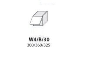 Pakabinama spintelė Carrini W4B 30, balta kaina ir informacija | Virtuvinės spintelės | pigu.lt