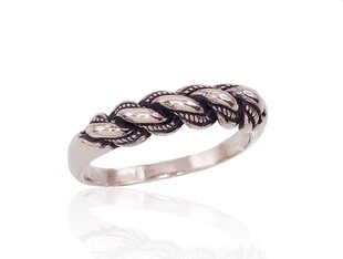 Серебряное кольцо "Namejs" из серебра 925 пробы цена и информация | Кольца | pigu.lt
