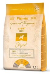 Fitmin Light Mini Original su paukštiena, 2,5 kg kaina ir informacija | Sausas maistas šunims | pigu.lt