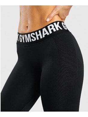 Sportinės tamprės moterims Gymshark 170427196257691111, juodos цена и информация | Sportinė apranga moterims | pigu.lt